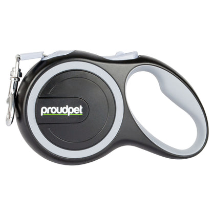 Retractable Dog Leash with Anti-Twist and Anti-Tangle Features, Click Stop Extension