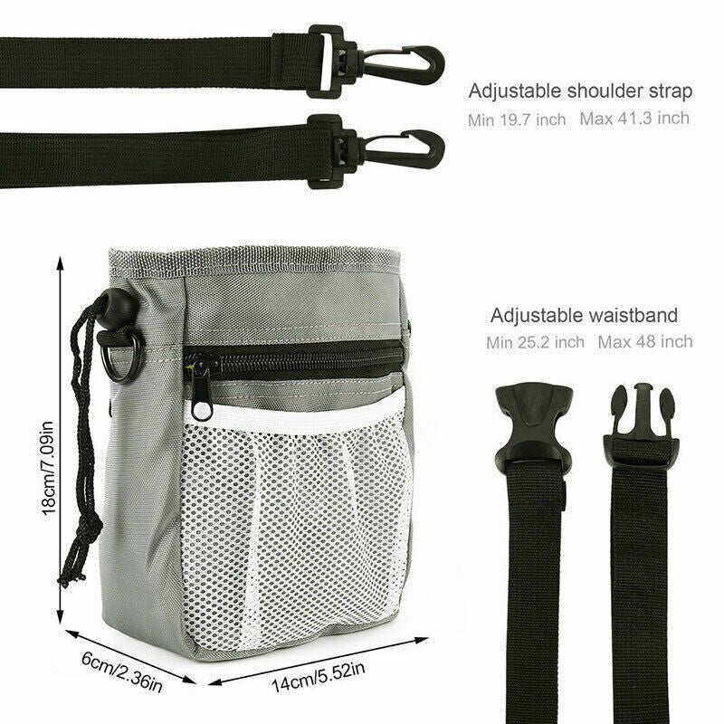 Dog Training Treat Dispenser and Storage Pouch for Walking and Obedience Training - UK