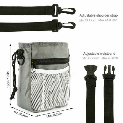 Dog Training Treat Dispenser and Storage Pouch for Walking and Obedience Training - UK