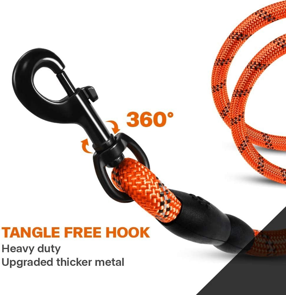 Premium Extra Strong Reflective Dog Leash with Foam Padded Handle, 5ft (150cm)