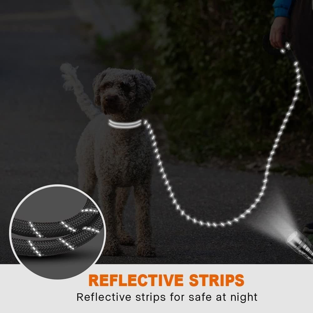 Premium Extra Strong Reflective Dog Leash with Foam Padded Handle, 5ft (150cm)