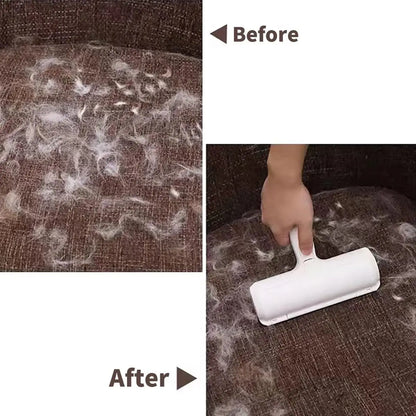 Pet Hair Remover Roller - Self-Cleaning Tool for Efficient Dog and Cat Fur Removal - Ideal for Furniture Maintenance