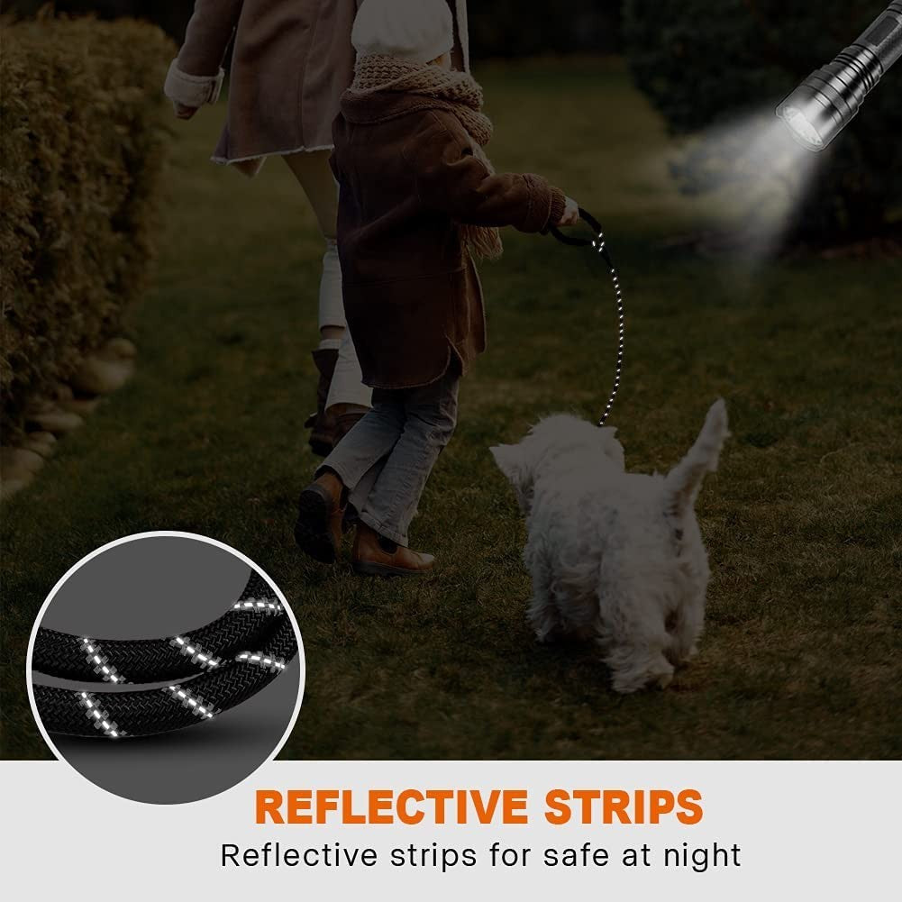Premium Extra Strong Reflective Dog Leash with Foam Padded Handle, 5ft (150cm)