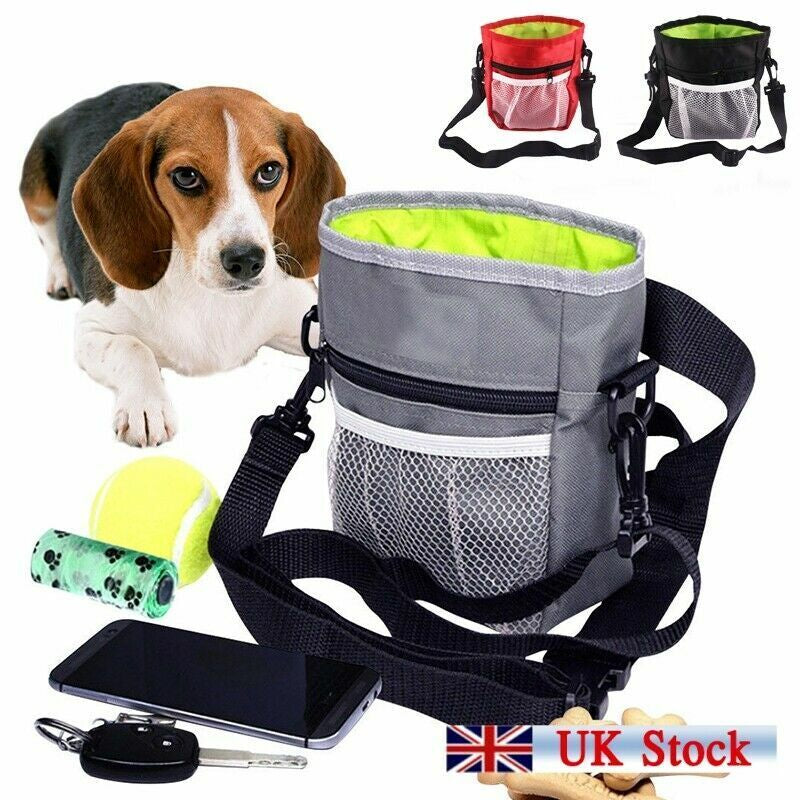 Dog Training Treat Dispenser and Storage Pouch for Walking and Obedience Training - UK
