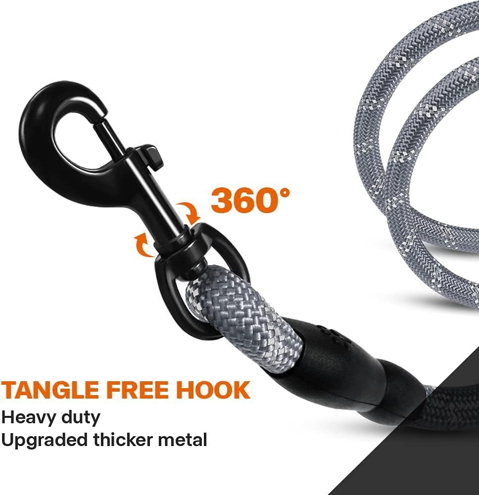 Premium Extra Strong Reflective Dog Leash with Foam Padded Handle, 5ft (150cm)