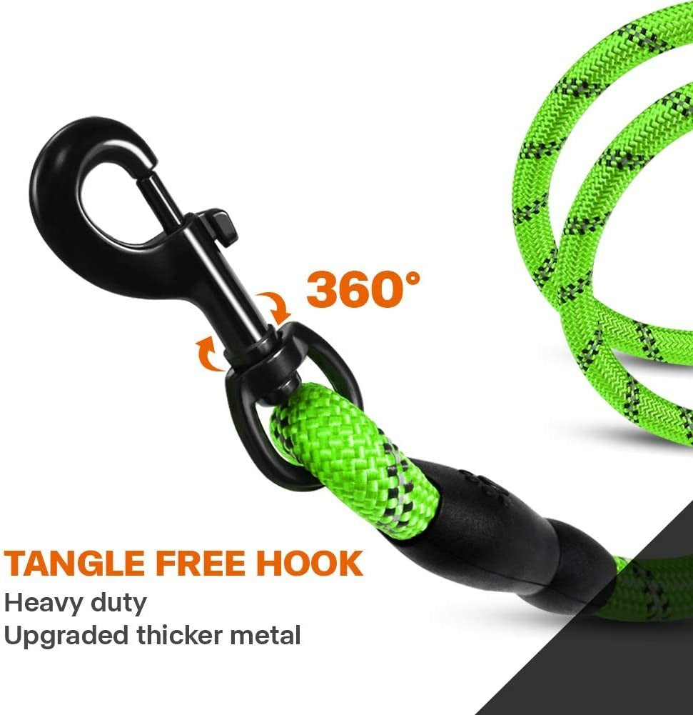 Premium Extra Strong Reflective Dog Leash with Foam Padded Handle, 5ft (150cm)