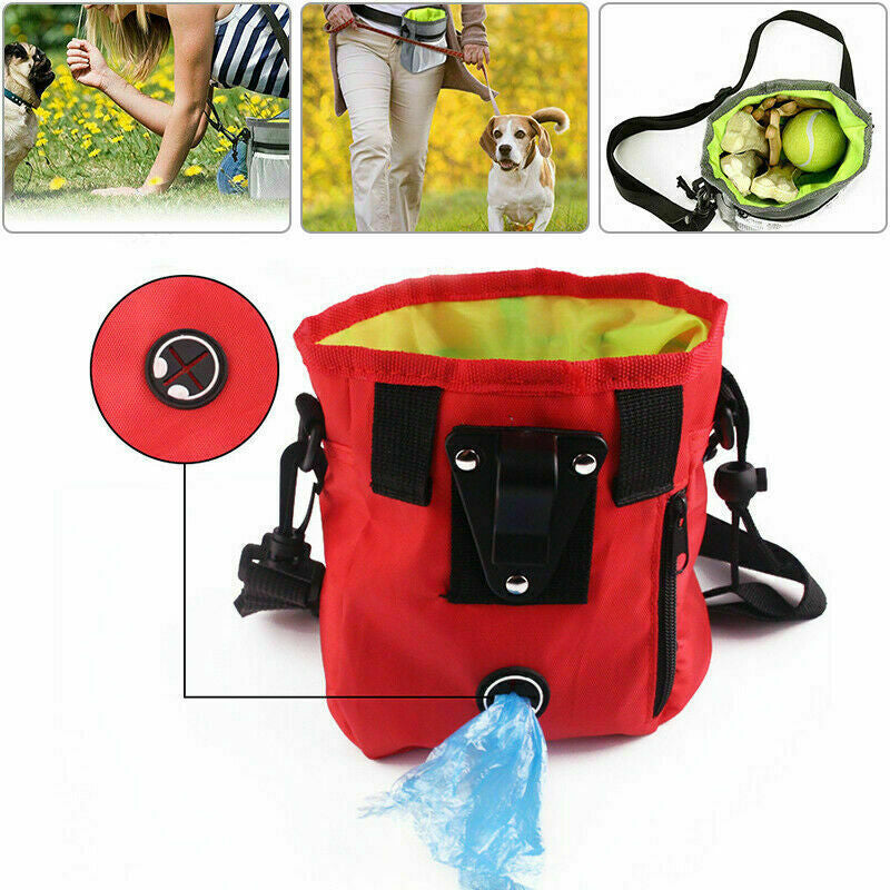 Dog Training Treat Dispenser and Storage Pouch for Walking and Obedience Training - UK
