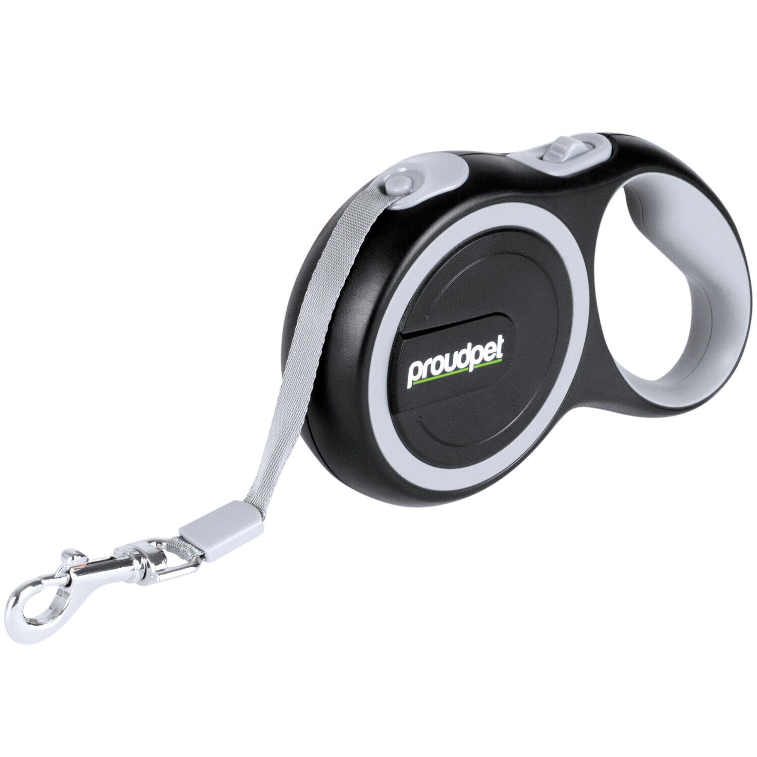 Retractable Dog Leash with Anti-Twist and Anti-Tangle Features, Click Stop Extension