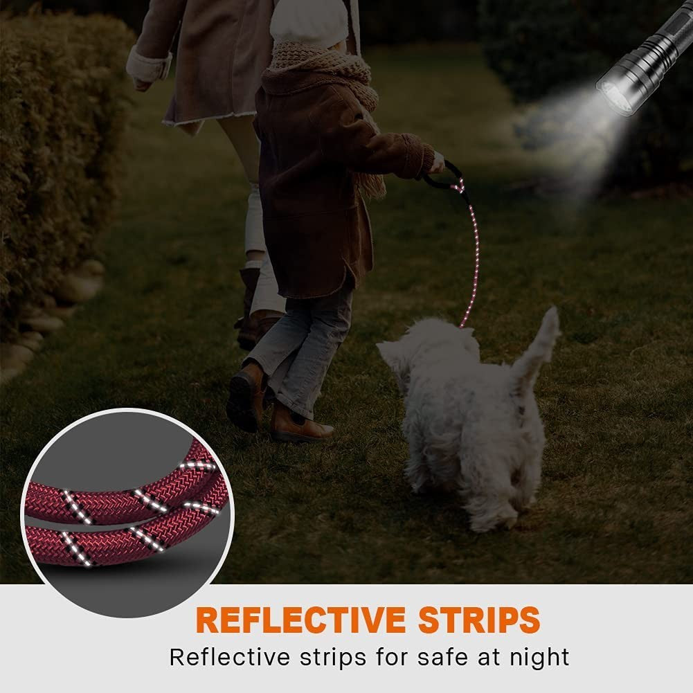Premium Extra Strong Reflective Dog Leash with Foam Padded Handle, 5ft (150cm)