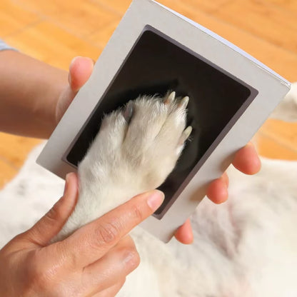 Paw Print Clean Touch Ink Pad - Pet Owner Keepsake Kit for Inkless Nose and Pawprint Impressions