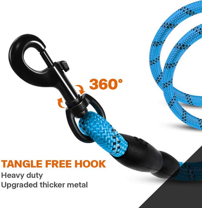 Premium Extra Strong Reflective Dog Leash with Foam Padded Handle, 5ft (150cm)