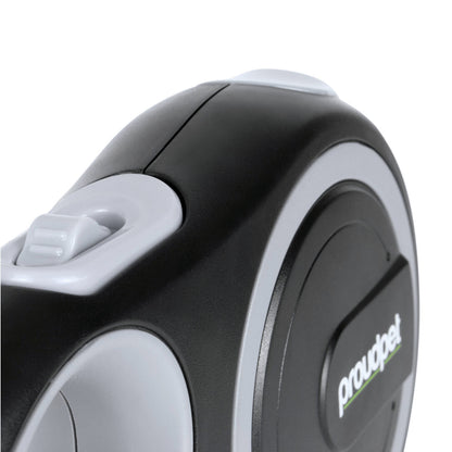 Retractable Dog Leash with Anti-Twist and Anti-Tangle Features, Click Stop Extension