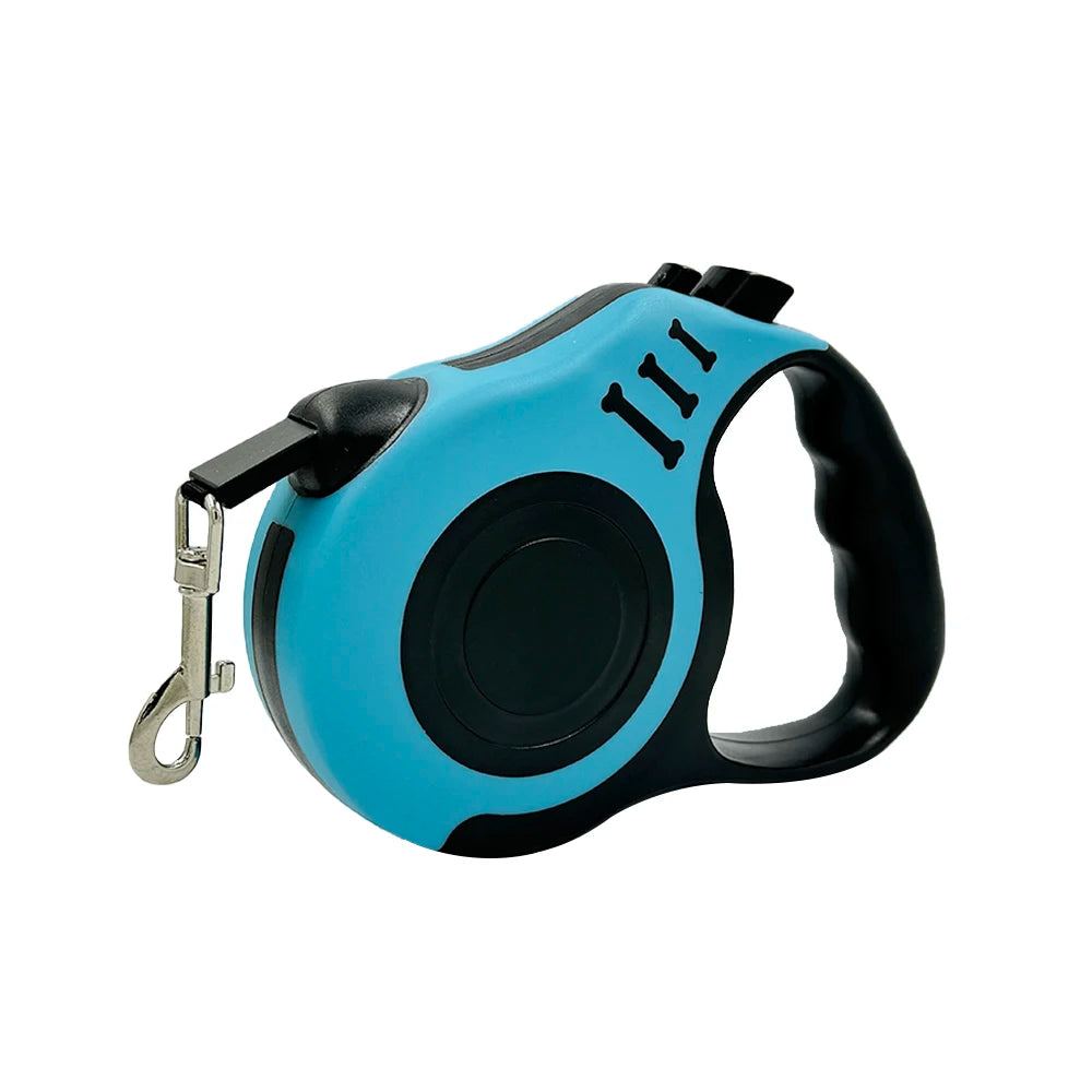 3M 5M Automatic Retractable Dog Leash for Small Dogs and Cats - Durable Nylon Lead for Outdoor Travel, Walking, and Hiking