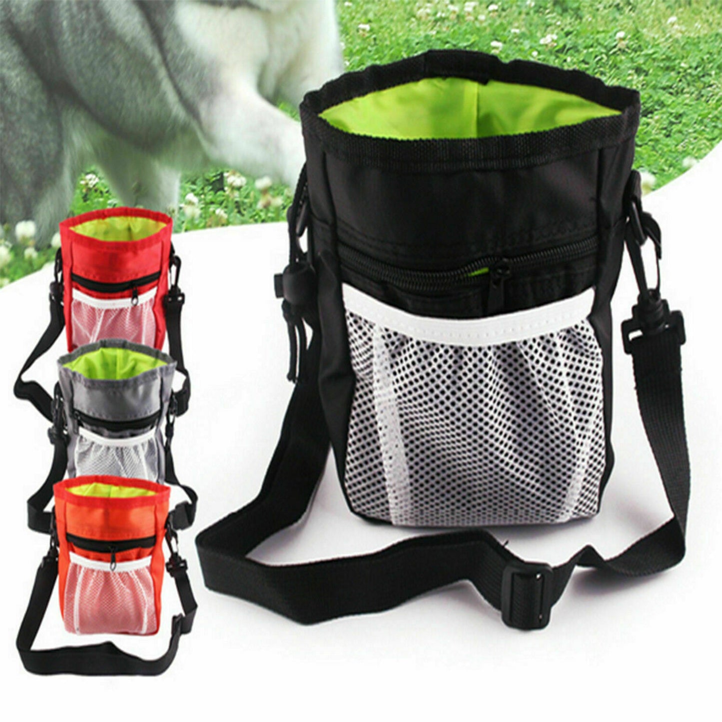 Dog Training Treat Dispenser and Storage Pouch for Walking and Obedience Training - UK