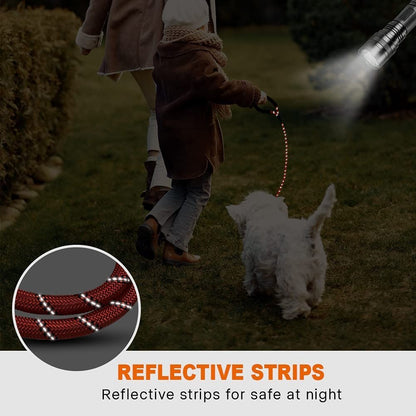 Premium Extra Strong Reflective Dog Leash with Foam Padded Handle, 5ft (150cm)