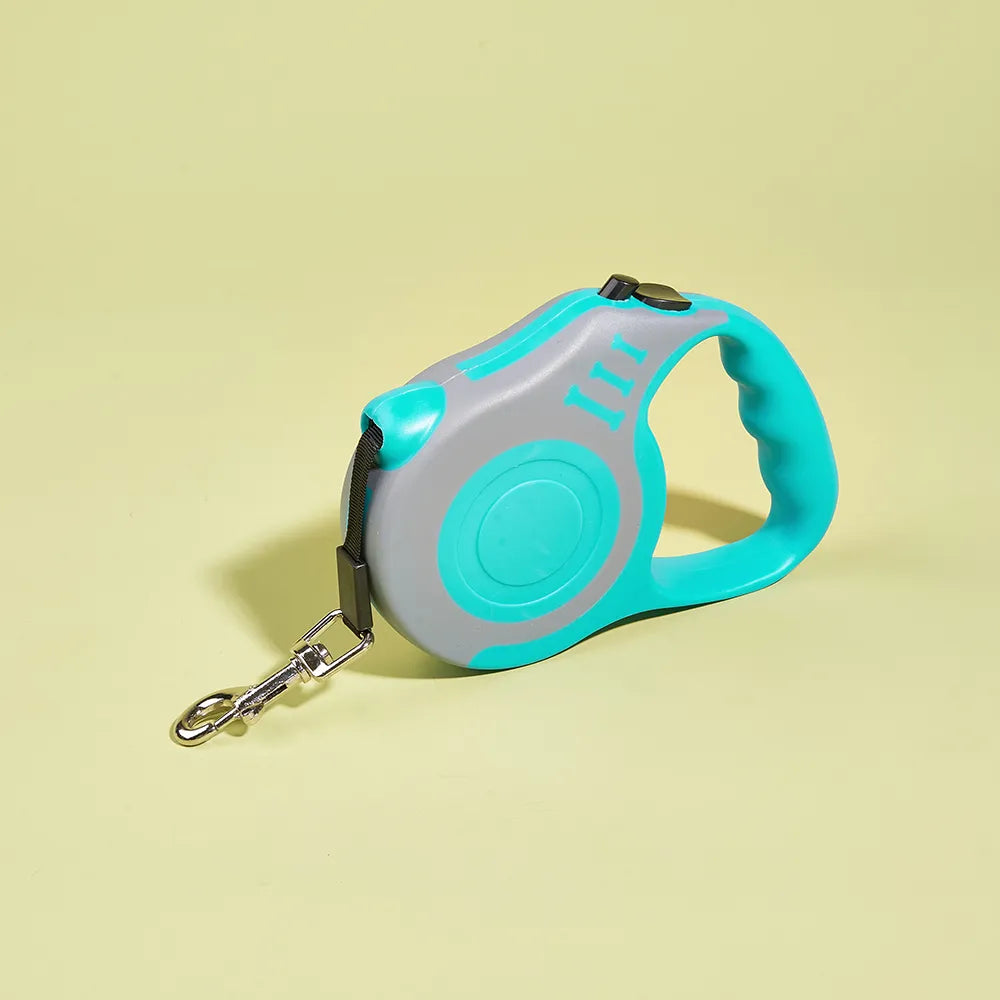 3M 5M Automatic Retractable Dog Leash for Small Dogs and Cats - Durable Nylon Lead for Outdoor Travel, Walking, and Hiking