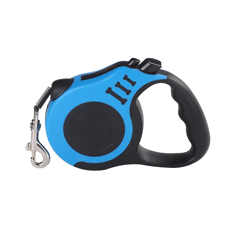 3M 5M Automatic Retractable Dog Leash for Small Dogs and Cats - Durable Nylon Lead for Outdoor Travel, Walking, and Hiking